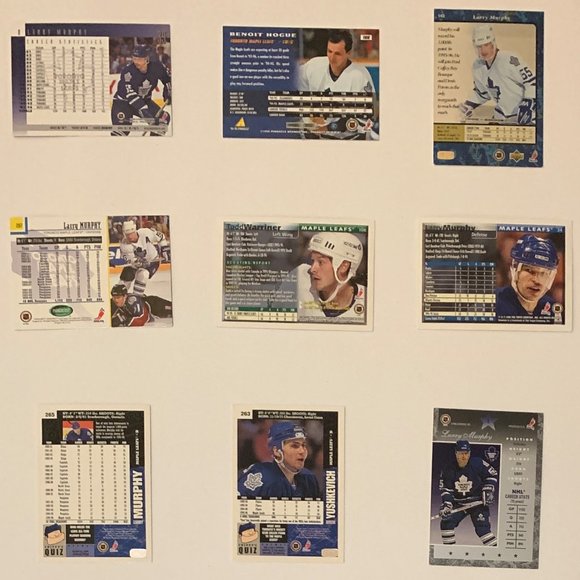 Toronto Maple Leafs - Lot of 26 Vintage NHL Hockey Cards 1990s - Picture 7 of 7